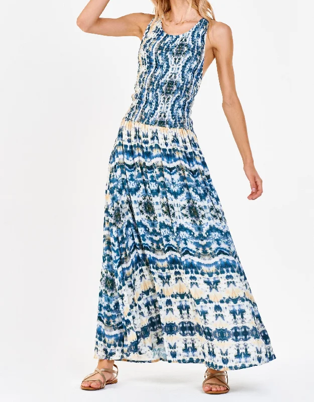 Exclusive Access ZURIAH SMOCKED TANK DRESS HIGH TIDE